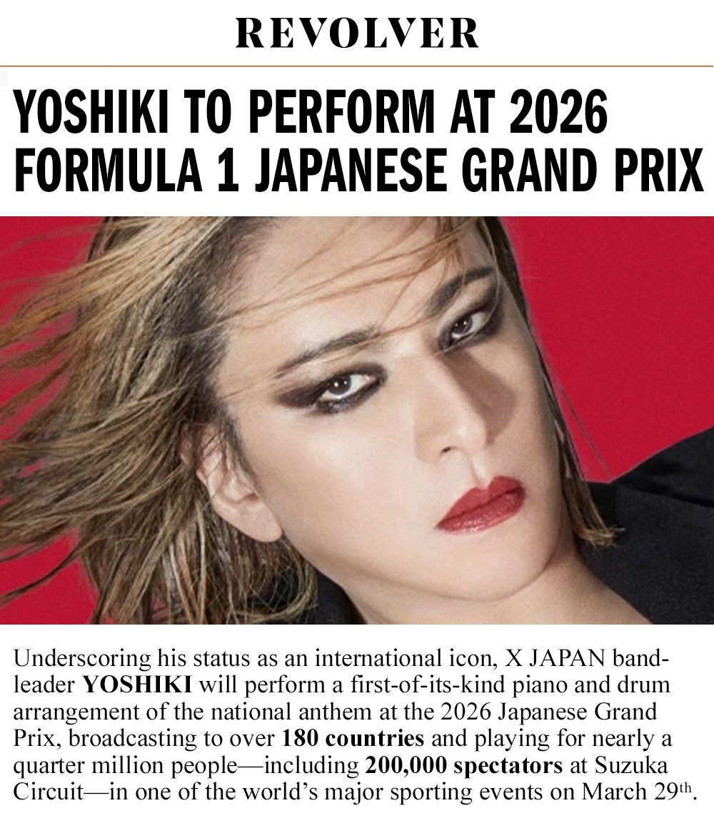 Yoshiki tweet media