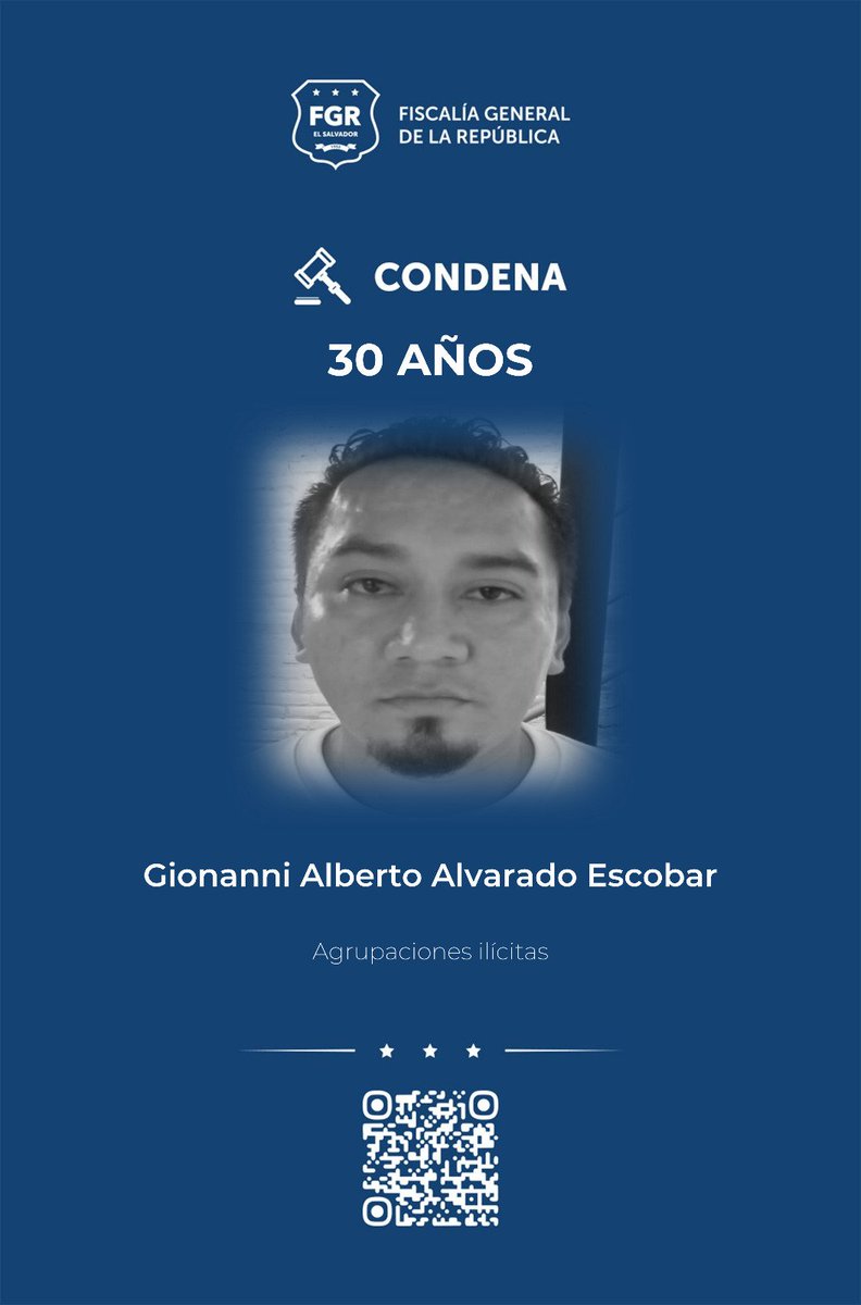 Fiscalía General de la República El Salvador tweet media