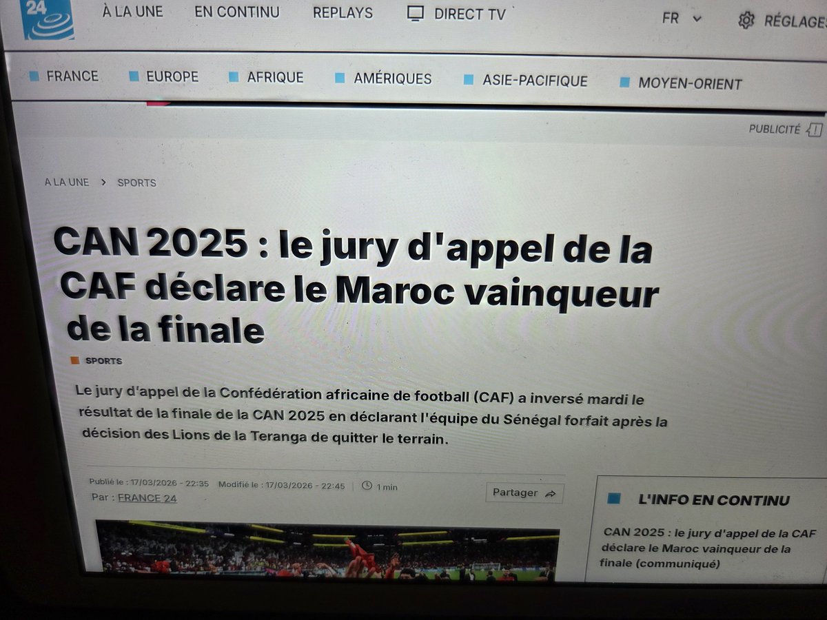 Alors vous êtes ou les Sénégalais 🇲🇦🇲🇦🇲🇦🇲🇦🇲🇦🇲🇦 <a href="/EnMaroc/">Équipe du Maroc</a>