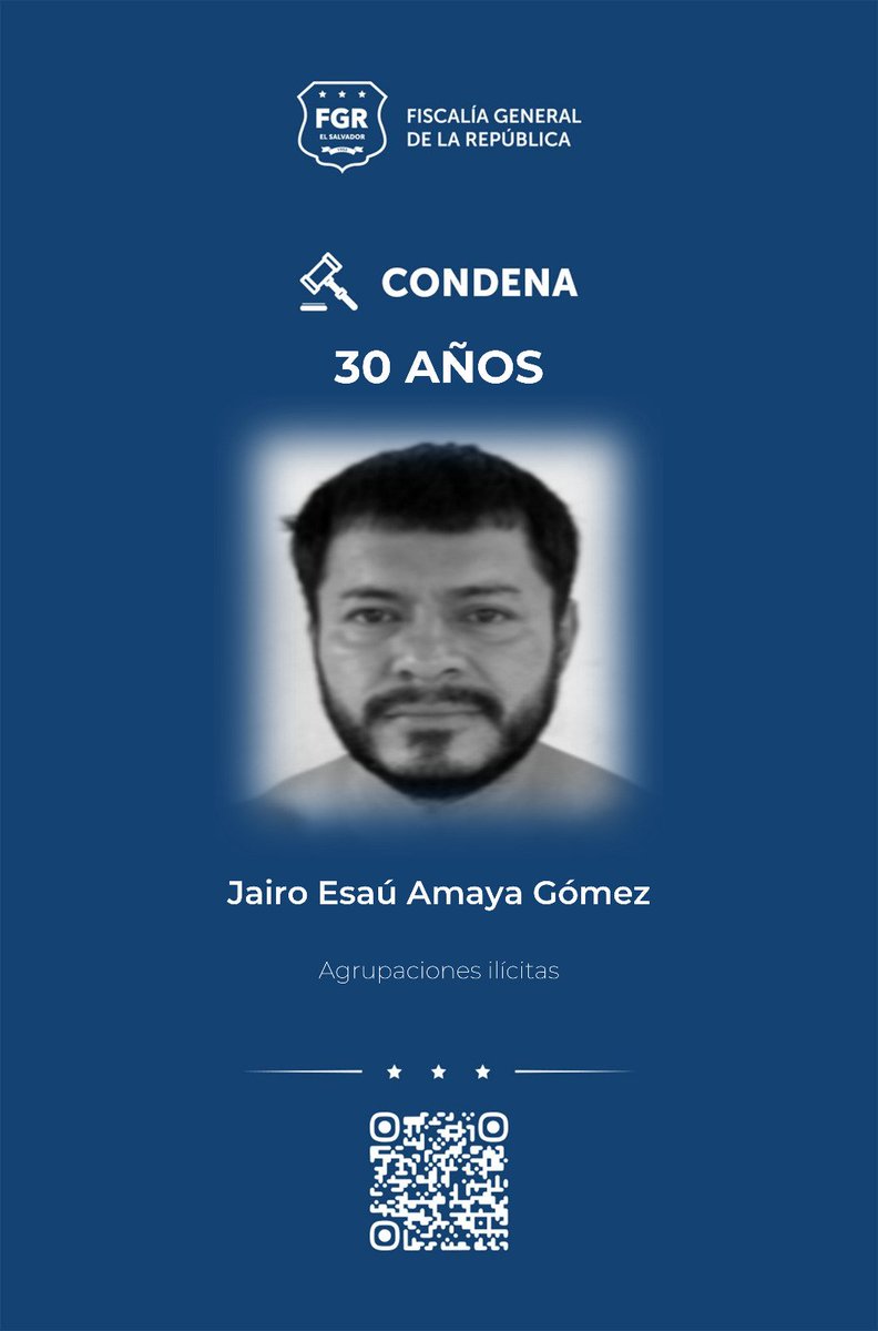 Fiscalía General de la República El Salvador tweet media