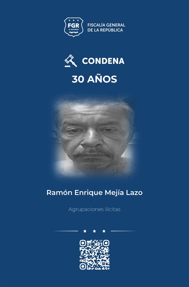Fiscalía General de la República El Salvador tweet media