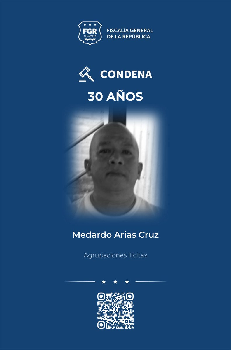 Fiscalía General de la República El Salvador tweet media