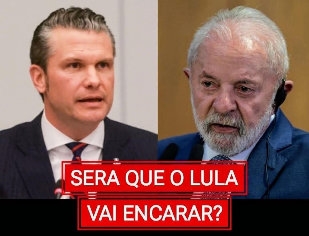 O SECRETÁRIO  DA GUERRA  DE TRUMP  MANDOU  UM AVISO  PARA O LULA :
"VAMOS TRATAR CARTÉIS  COMO TRATAMOS  A 
AL - QAEDA  ."