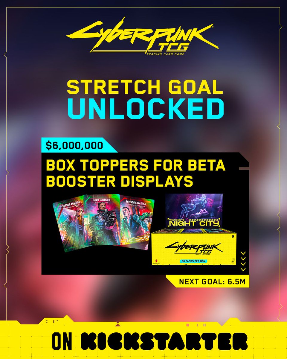 Cyberpunk Trading Card Game tweet media