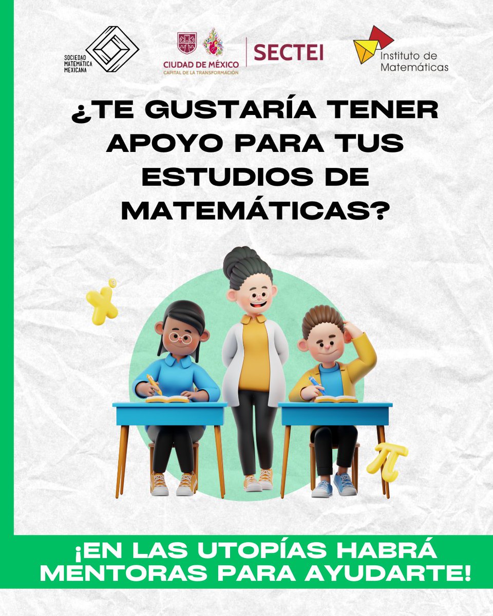 Soc. Matemática Mex. tweet media