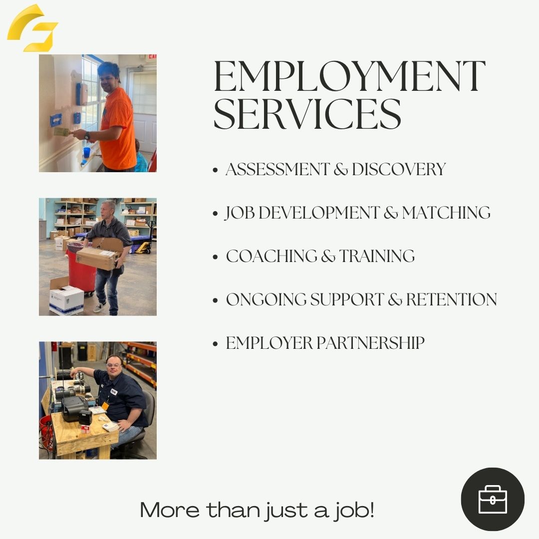Employment Deep Dive! 💼 

Assessment → Matching → Coaching → Ongoing support →Partnership

We help GET, KEEP, SUCCEED &amp; GROW in jobs!

#Gatesway #SupportedEmployment #IDD