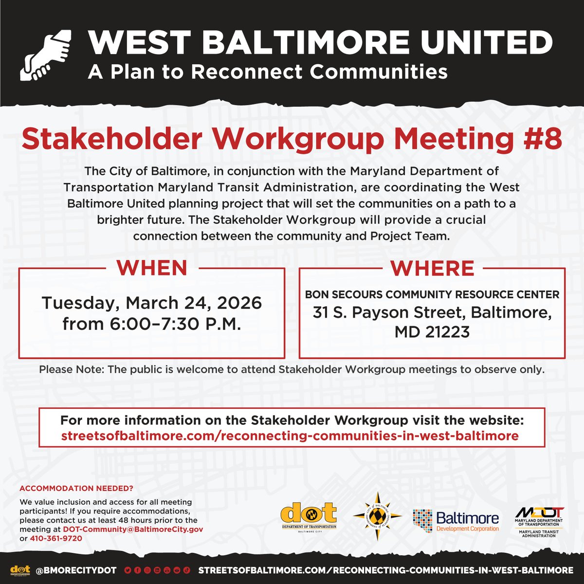 Baltimore City DOT tweet media