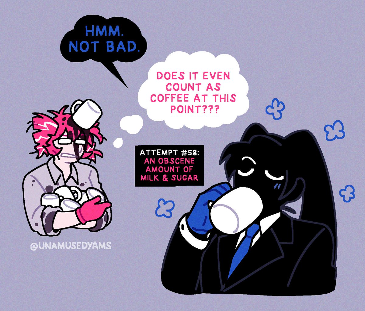 unamusedyams's tweet image. curse the universe for hiding them from me until 2 nights ago #anothercup #mikuteto