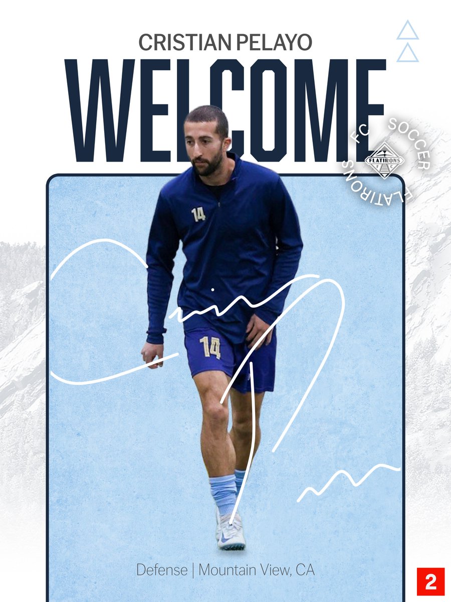 flatirons_fc's tweet image. 𝑾𝑬𝑳𝑪𝑶𝑴𝑬, 𝑪𝑹𝑰𝑺𝑻𝑰𝑨𝑵!

In a career spanning across Ireland, Germany, Serbia, and the Philippines, the current Boulder United FC man is joining Flatirons this summer! 

(Pending league and federation approval)

#UpTheIrons | #Path2Pro