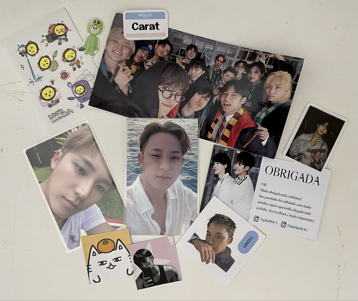 Meu feedback maiiiis que positivo pra <a href="/galis0801/">Gaab 💎♥️</a> que me mandou esse dois Gyu perfeitoos e cheio de brinde fofinhos 🥰🥰🥰🥰🥰🥰