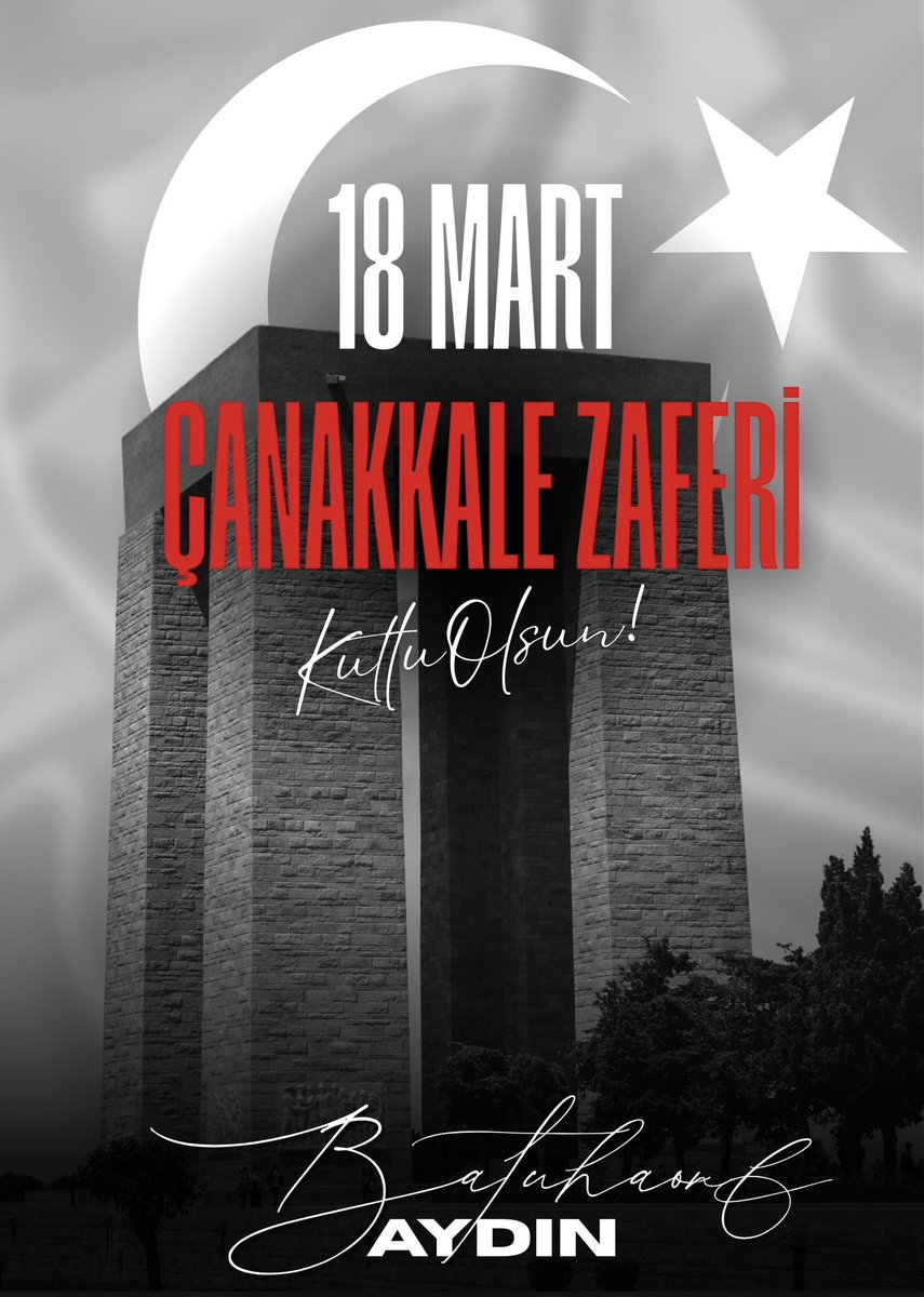 111 yıl önce ki imkansızlıklarla, Çanakkale’de imanıyla zaferden zafere koşan bu Necip Milleti, Bugün de yarın da asla mağlup edemeyeceksiniz.
Zafer Allah’ındır...
#ÇanakkaleGeçilmez
#18MartÇanakkaleZaferi
