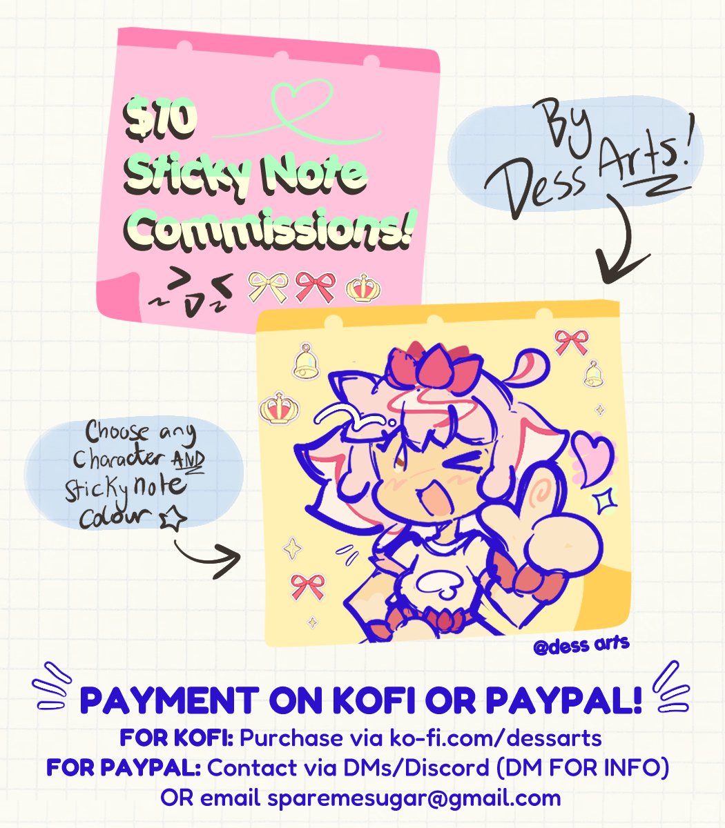 🍰Dess Arts🍰 (C🍥MMS OPEN!) tweet media