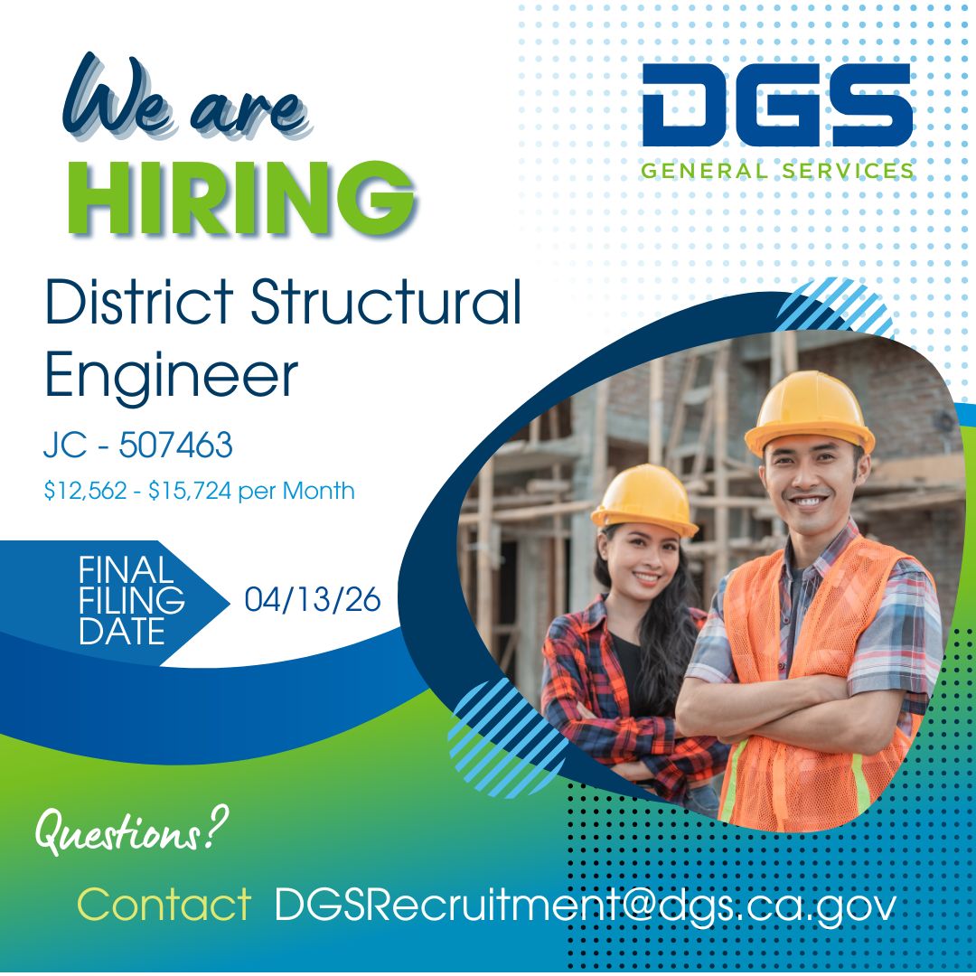 California DGS tweet media