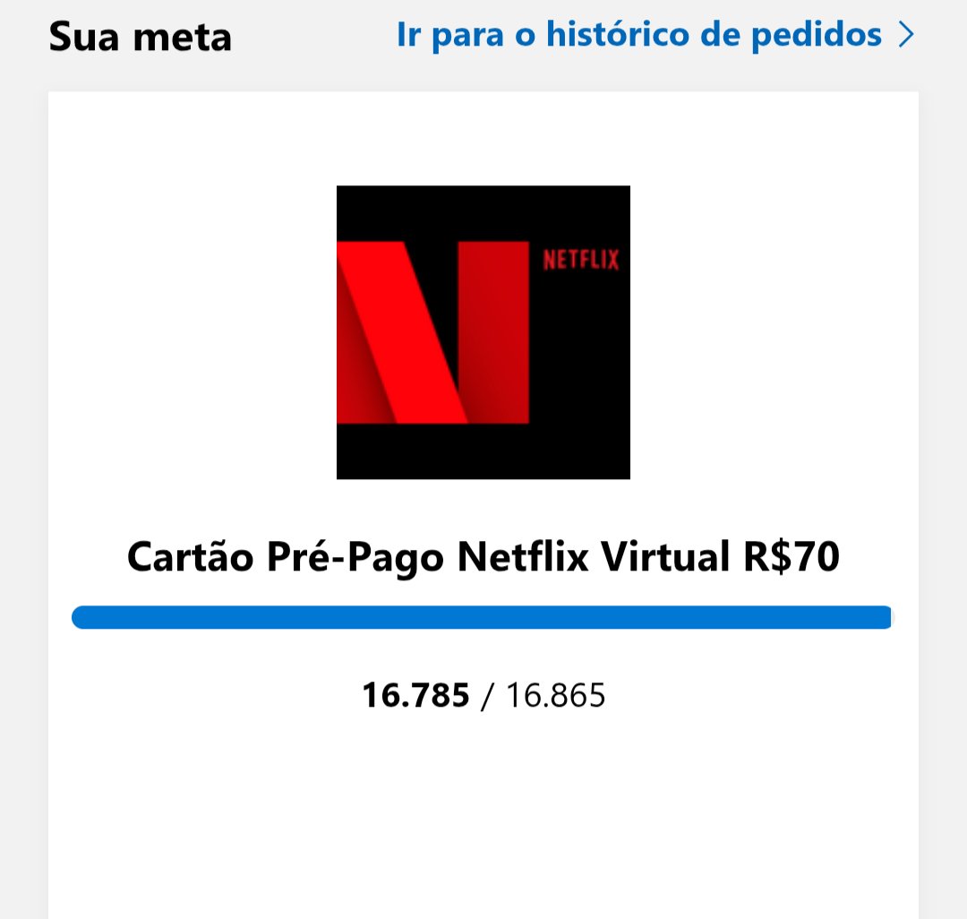 Há quase um ano assistindo Netflix de graça. 

rewards.bing.com/welcome?rh=D4D…