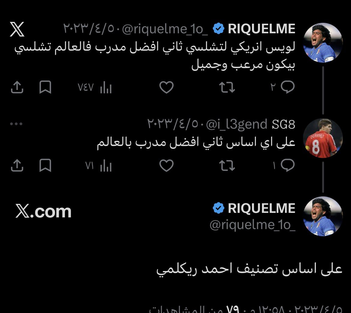 RIQUELME tweet media
