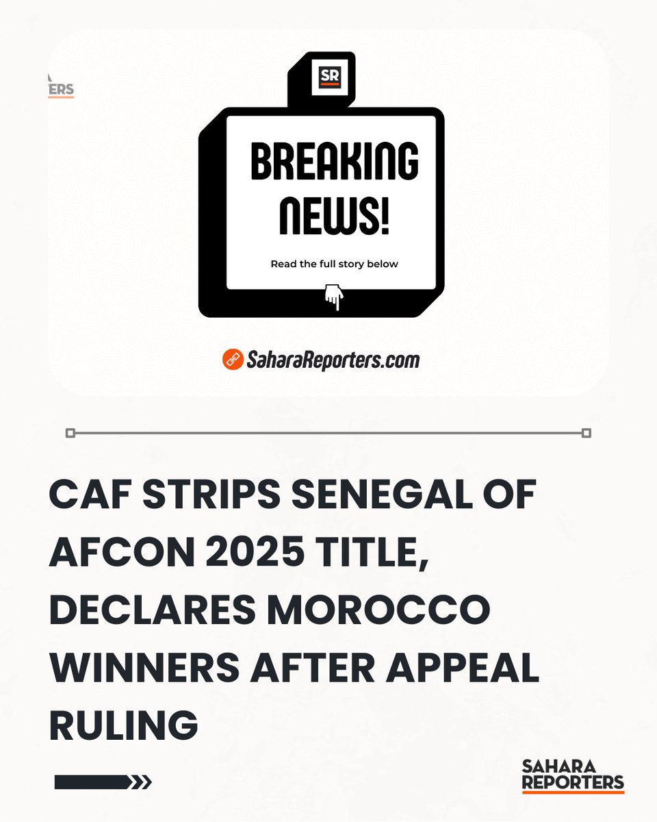 Sahara Reporters tweet media