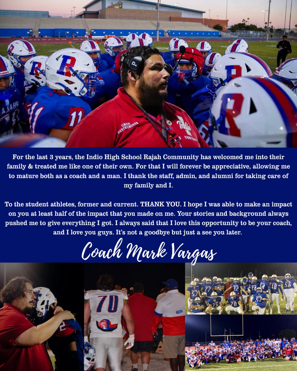 Coach Mark Vargas tweet media