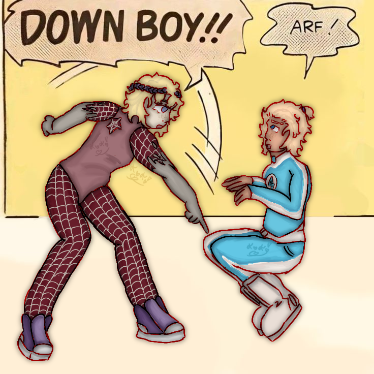 deadlyddevotion's tweet image. the selfshipper + the shelfship itself !! 

i love johnny a lot ^_^ #yumeship #selfship #yumetwt #fantasticfour #johnnystorm