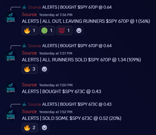 Source_options's tweet photo. I love what I do every day, the profits, the passion, the insight, inside Discord with an amazing group of traders.  

A community full of energy.  

We didn’t decide to be together, but one thing brought us here:  
making money every day.  

Tomorrow we have an #FOMC session.  
If you’re looking for a positive trading environment, check out the bio, with a 3-day risk-free trial.