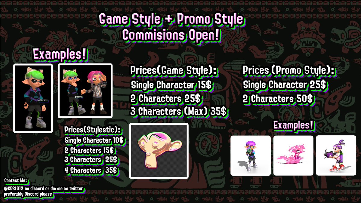 CDS (Commissions Open) tweet media