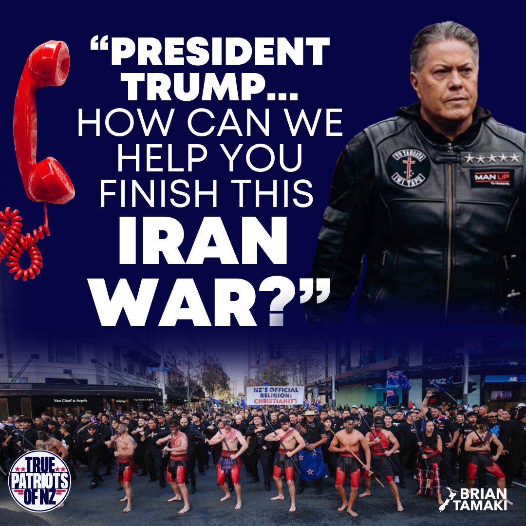 Brian Tamaki tweet media