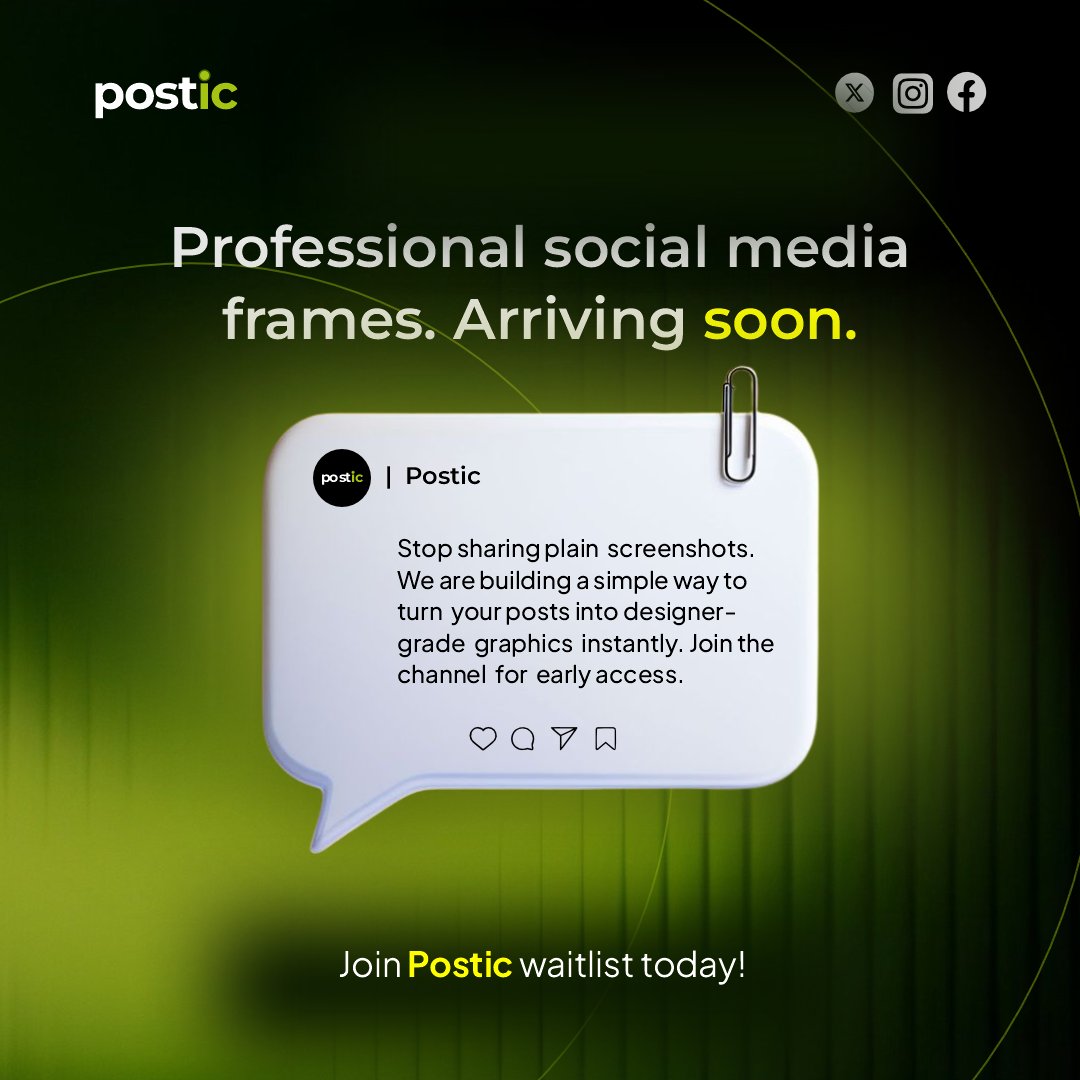 Postic tweet media