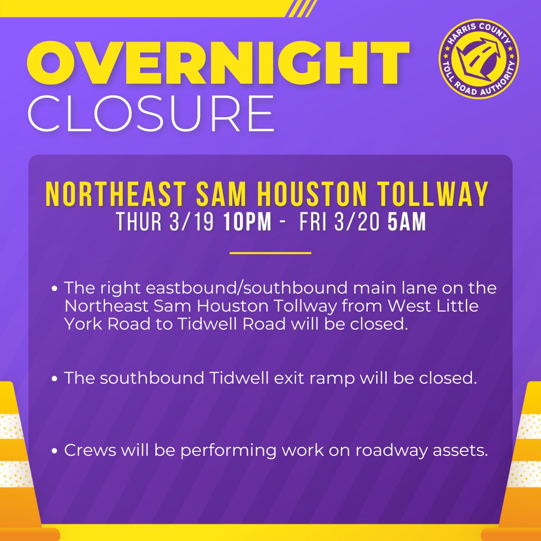 Harris County Toll Road Authority tweet media