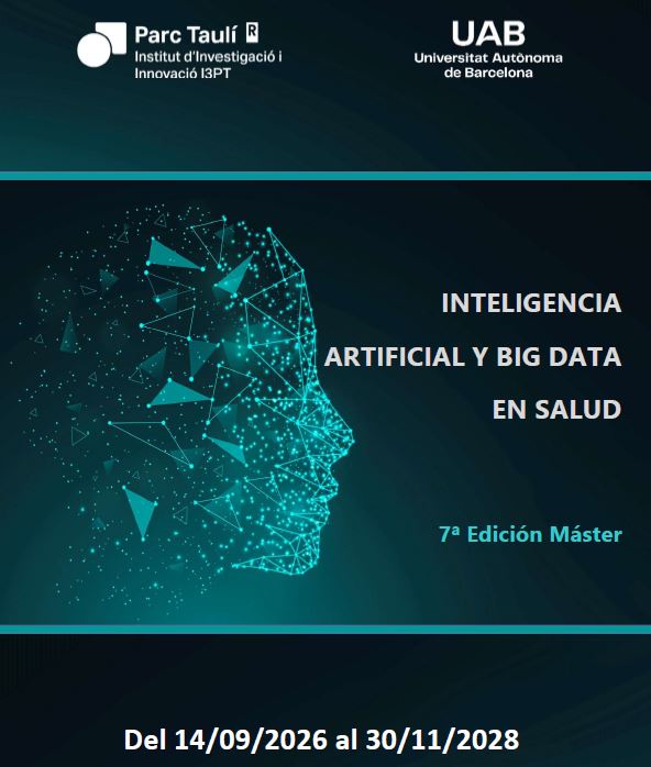JoseIbeas1's tweet photo. 📢 7ª Ed. Máster de IA y Big Data en Salud de @parctauli y @EnginyeriaUAB
📅 14 sept 26
✍ Inscripciones abiertas
🖥️ Online
👨‍🎓 Modalidades:
 📌Cursos de especialización 10 ECTS
 📌Diploma 35 ECTS
 📌Máster 60 ECTS
🔗 https://t.co/DH1sukjXVo
🔗 Detallada: https://t.co/BCGsoqoSxK https://t.co/jAur4u8MPk