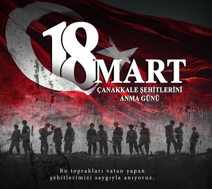 KDuymus's tweet photo. 18 Mart Şehitleri Anma Günü ve Çanakkale Zaferi kutlu olsun.
Aziz şehitlerimizi rahmet, minnet ve saygıyla anıyoruz.🇹🇷🇹🇷🇹🇷 https://t.co/GnAOW4rzzZ