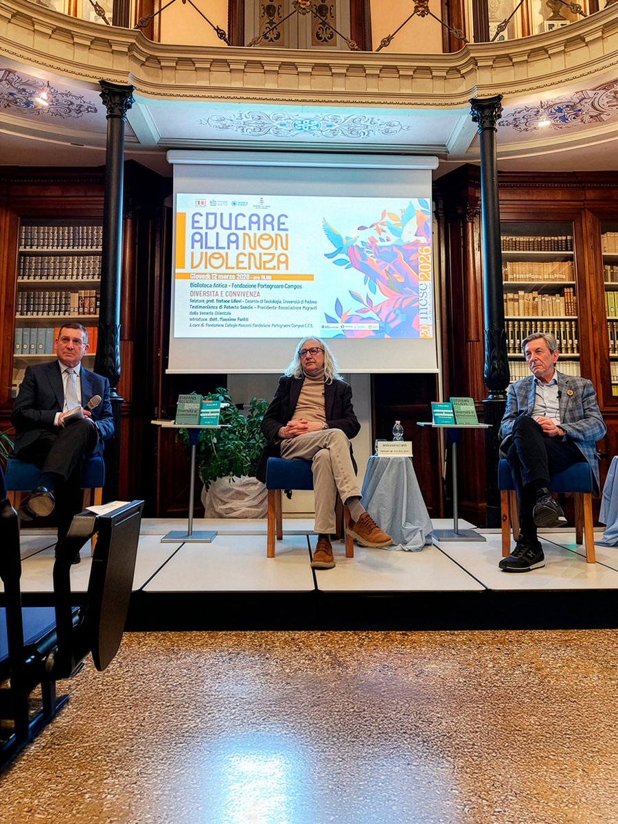 PortoCampus's tweet photo. MESE EDUCAZIONE 2026 
12 marzo, il 𝐩𝐫𝐨𝐟. 𝐒𝐭𝐞𝐟𝐚𝐧𝐨 𝐀𝐥𝐥𝐢𝐞𝐯𝐢–𝐔𝐧𝐢𝐯𝐞𝐫𝐬𝐢𝐭𝐚̀ 𝐝𝐢 𝐏𝐚𝐝𝐨𝐯𝐚, ci ha guidato in una riflessione su implicazioni della mobilità umana e pluralità culturale
A cura: Fondazione Collegio Marconi; Fondazione Portogruaro Campus E.T.S https://t.co/JweJ1tdyJ6