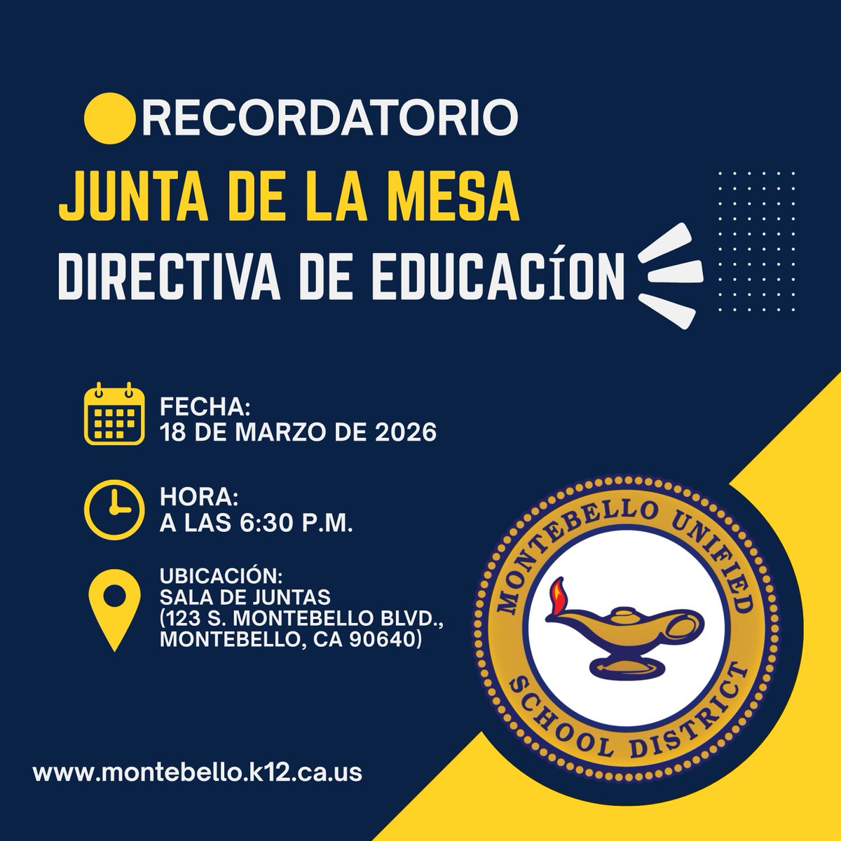 Montebello Unified tweet media