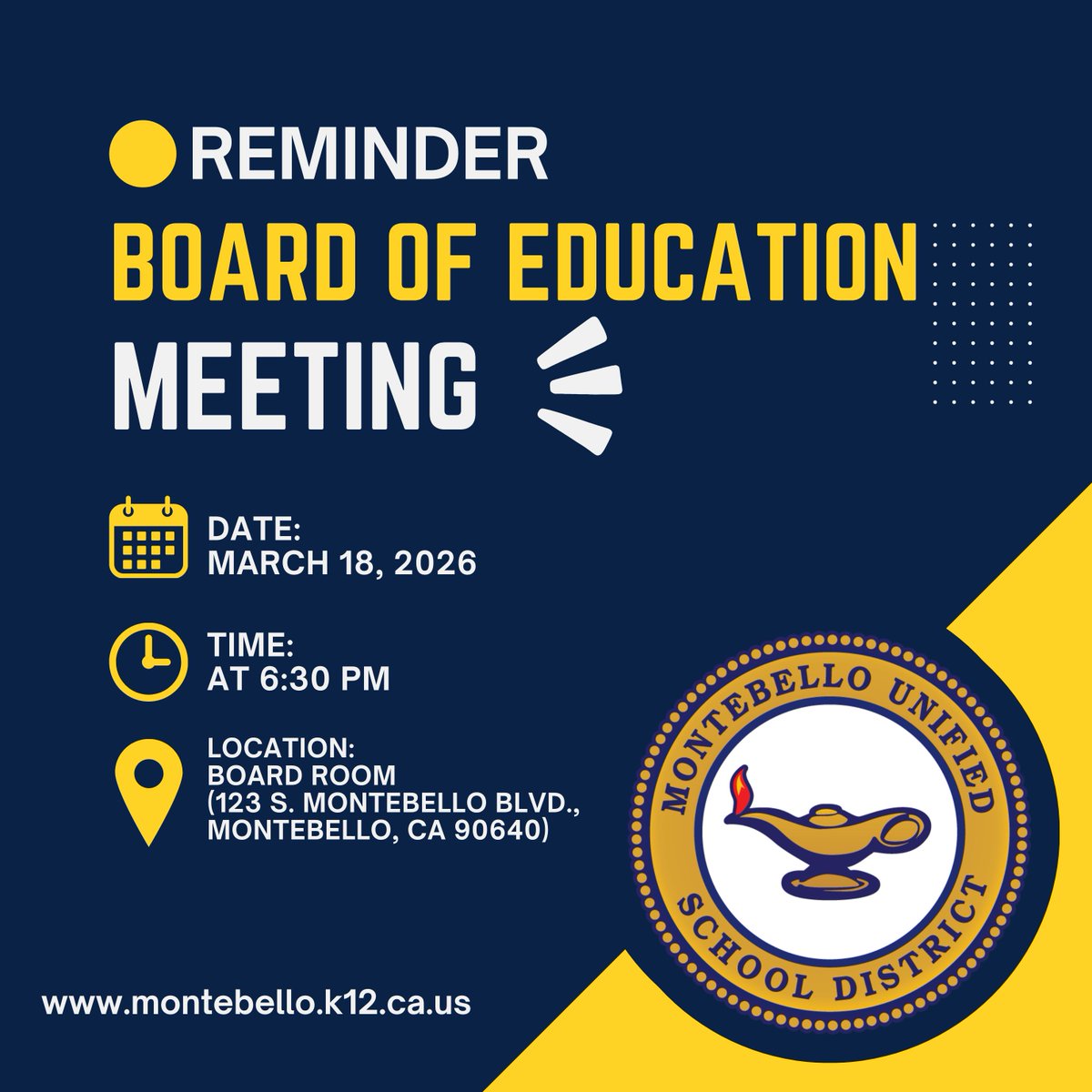 Montebello Unified tweet media