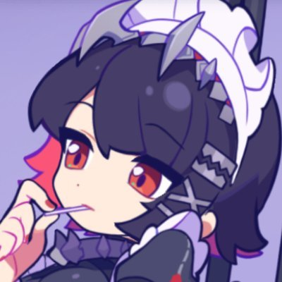 Maid_Sharky's tweet photo. @SlyPinkHare "Are you here to take my dennies?" https://t.co/8CCUqiKft0