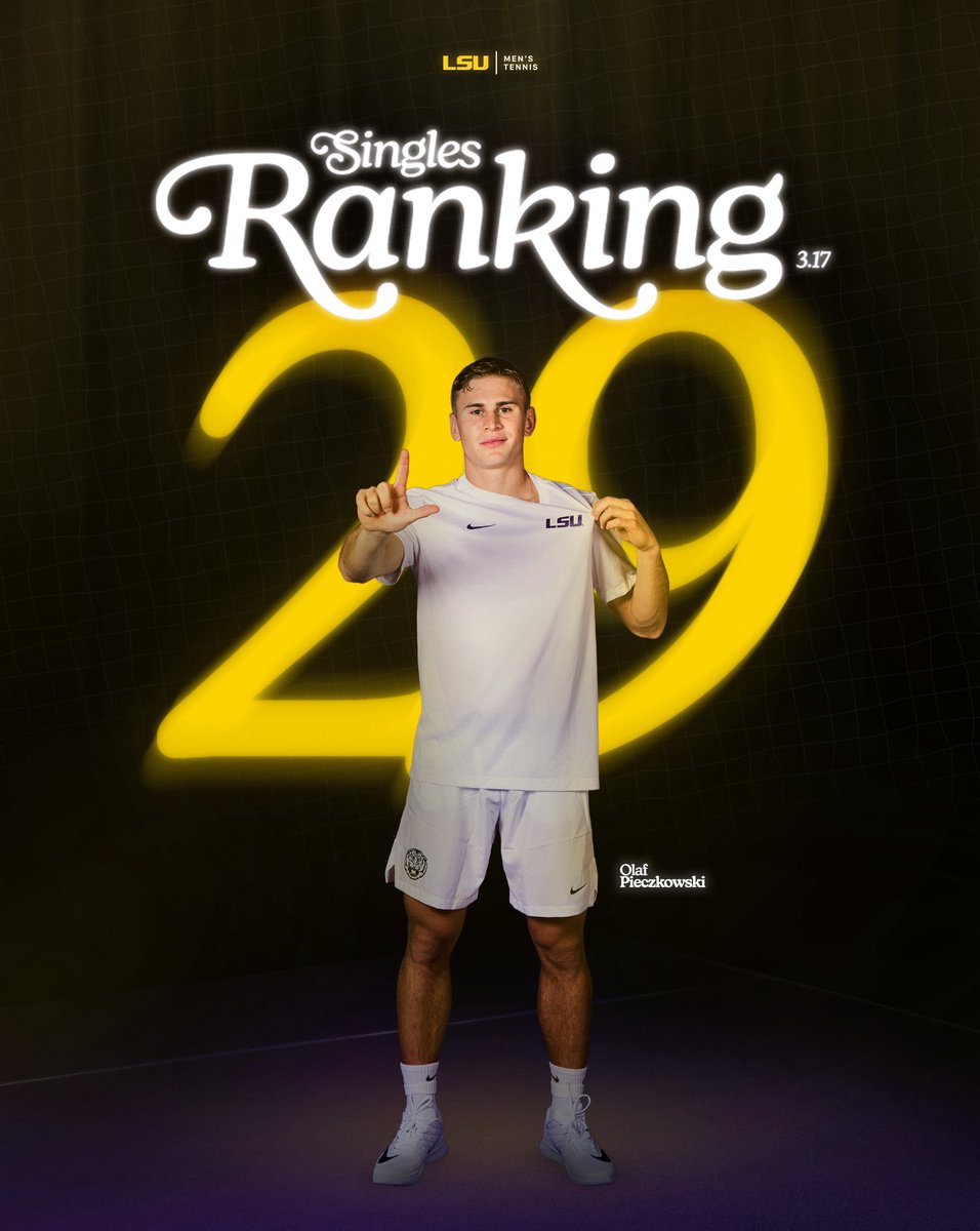 LSU Men's Tennis tweet media