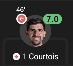 YashRMFC's tweet image. 1st half                                              2nd half