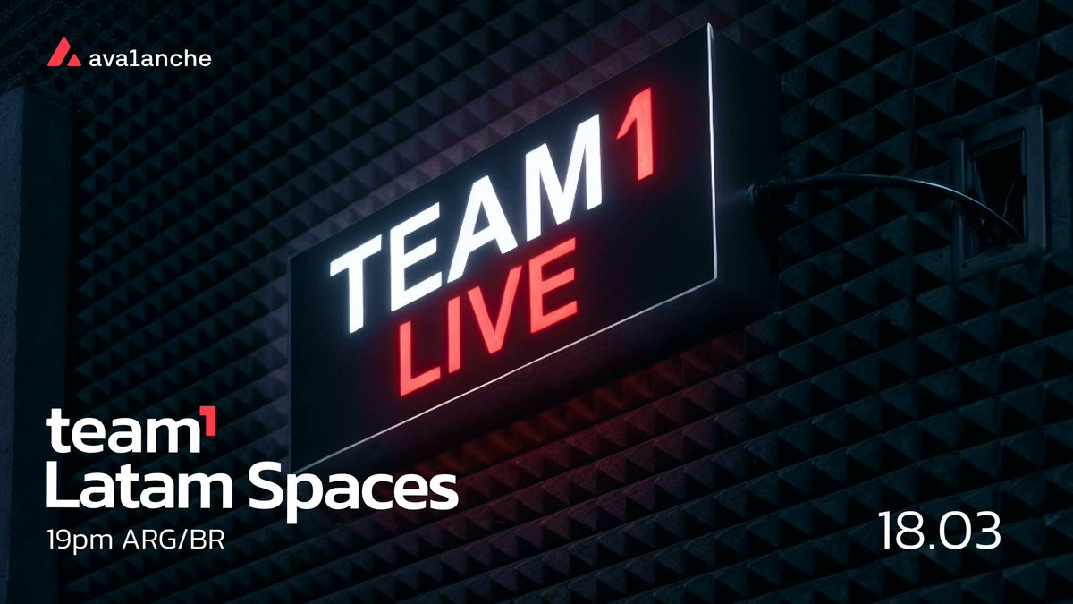 Avalanche Team1 Latam tweet media