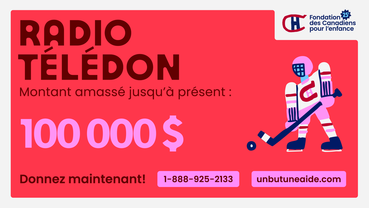 Fondation des Canadiens pour l'enfance tweet media