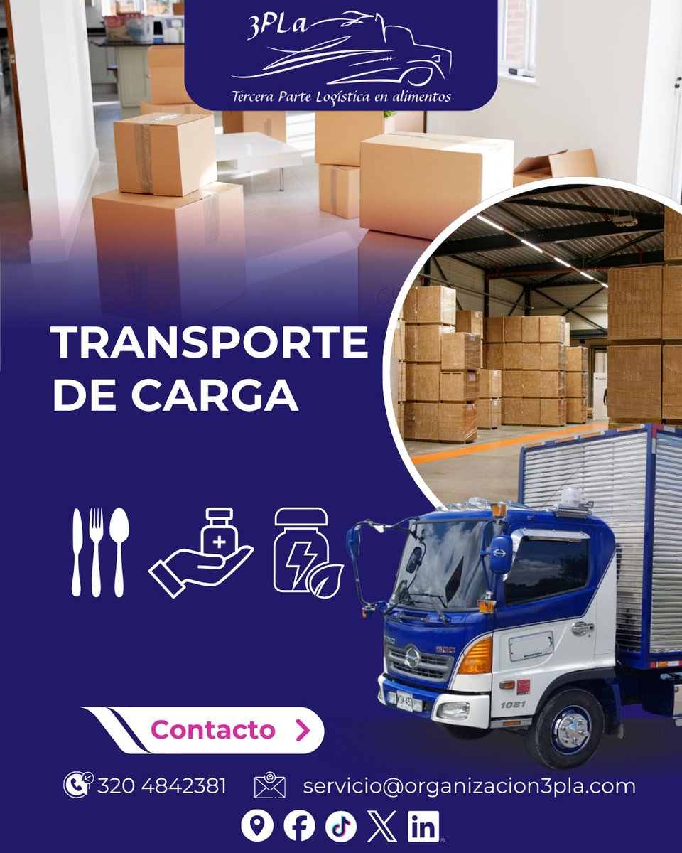 3plaL's tweet photo. #TransporteDeAlimentos
#OperadorLogístico
#TransporteDeCarga
#freightforwarders
#TransporteDeMercancías #TransporteDeFarmacéuticos #LogisticaDeAlimentos
#acarreos
#logística
#Distribución
#Almacenamiento
#bodegaje
#transitario
#importación
#exportación
#comercioexterior https://t.co/VeD6J6RHf6