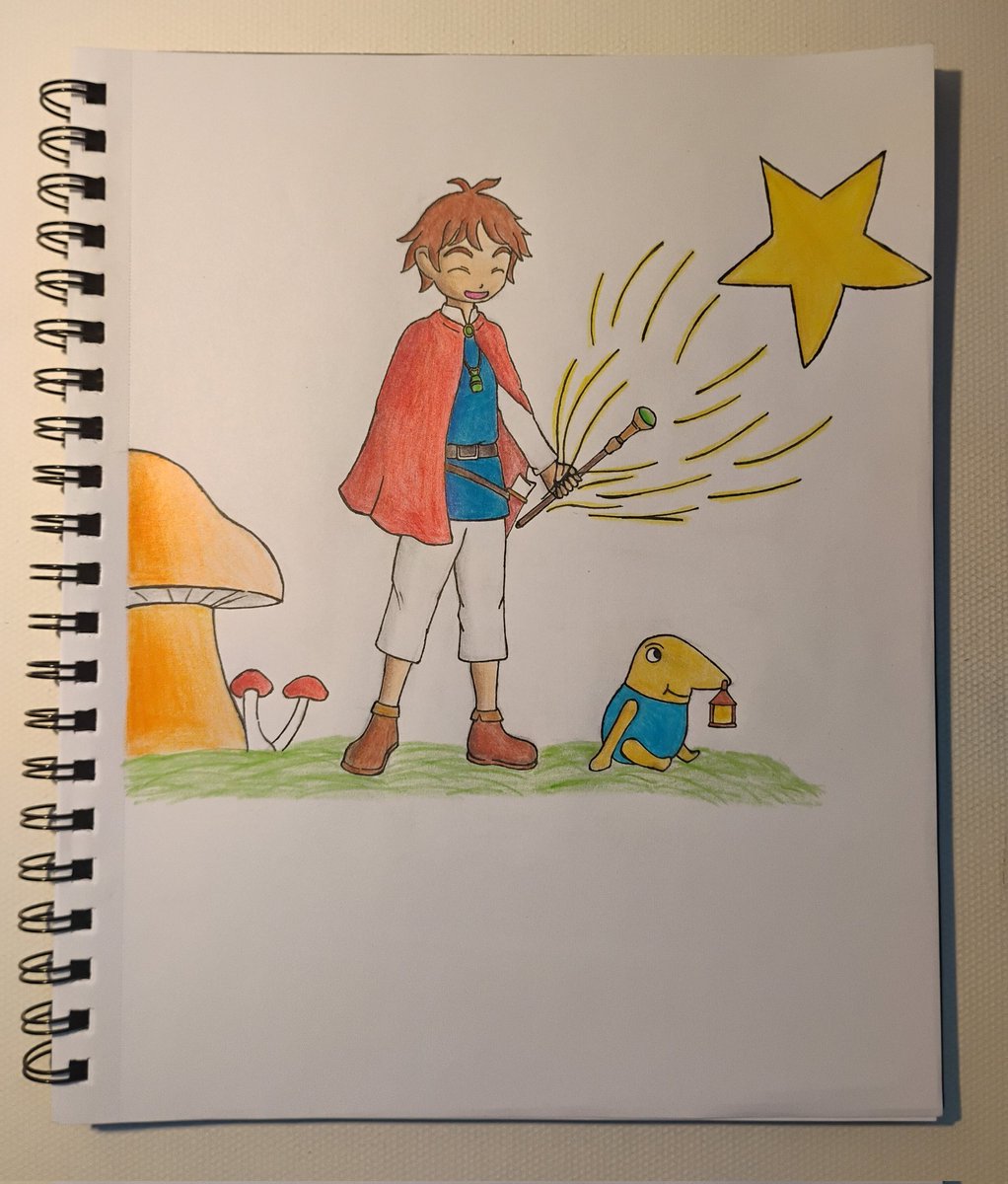 RRdibujos's tweet photo. Dibujo de Ni No kuni:)  #ninokuni #drawing #art #dibujo #fanart https://t.co/kLyPHJ78Vx