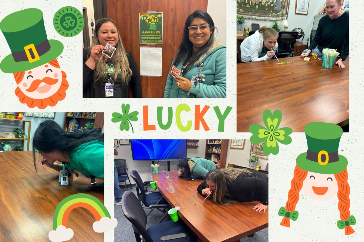 MatturroMEd's tweet photo. A little ☘️ #StPaddysDayFun 🌈 #RainbowRush Thanks @AdminVerow #sharingiscaring #skittles https://t.co/E1CyimSRP7