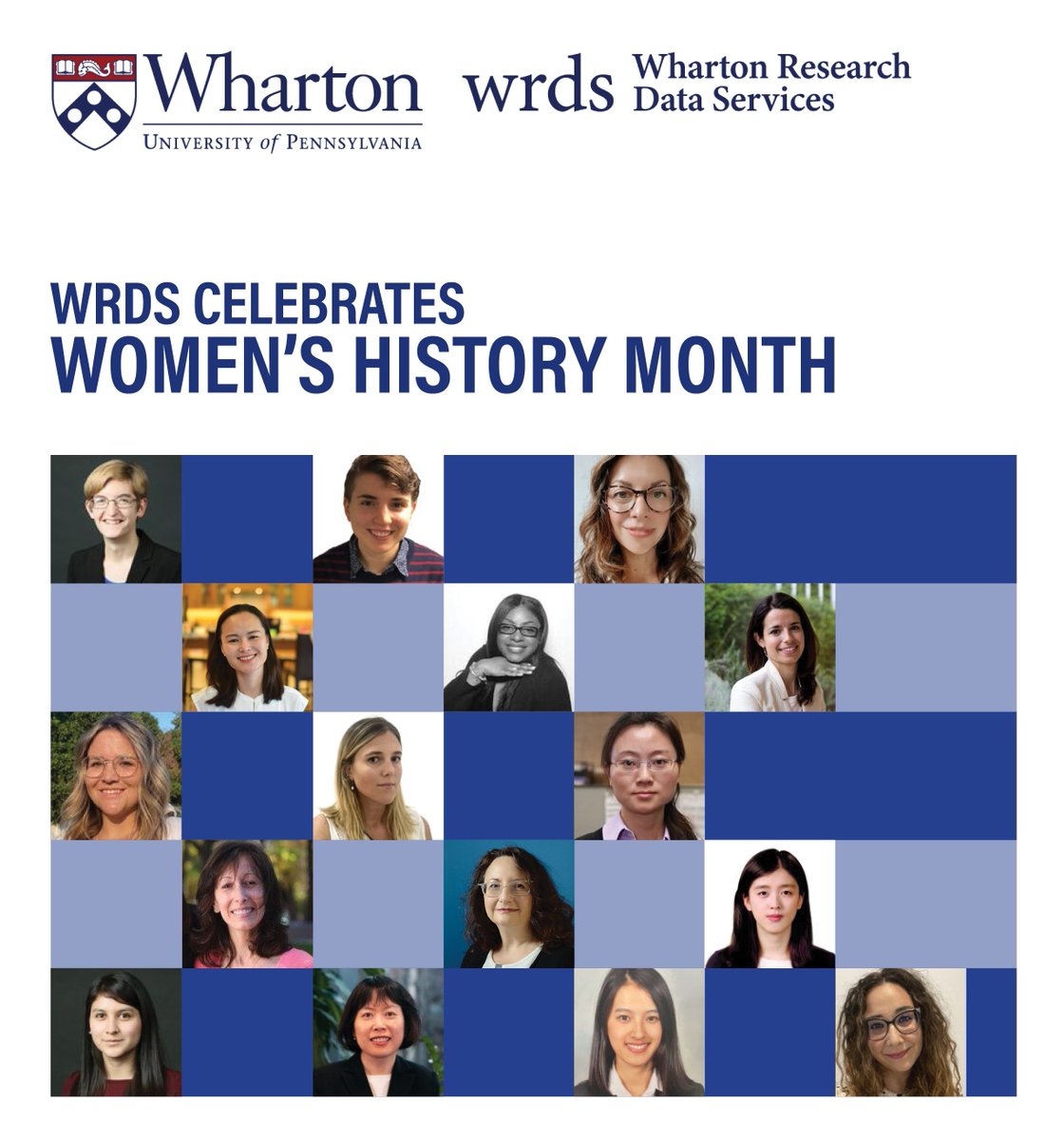 Shining a spotlight on the Women of WRDS as we celebrate Women’s History Month.

#WomensHistoryMonth #Leadership #WomenWhoInspire #WomenInSTEM #WomenInResearch #Trailblazers
