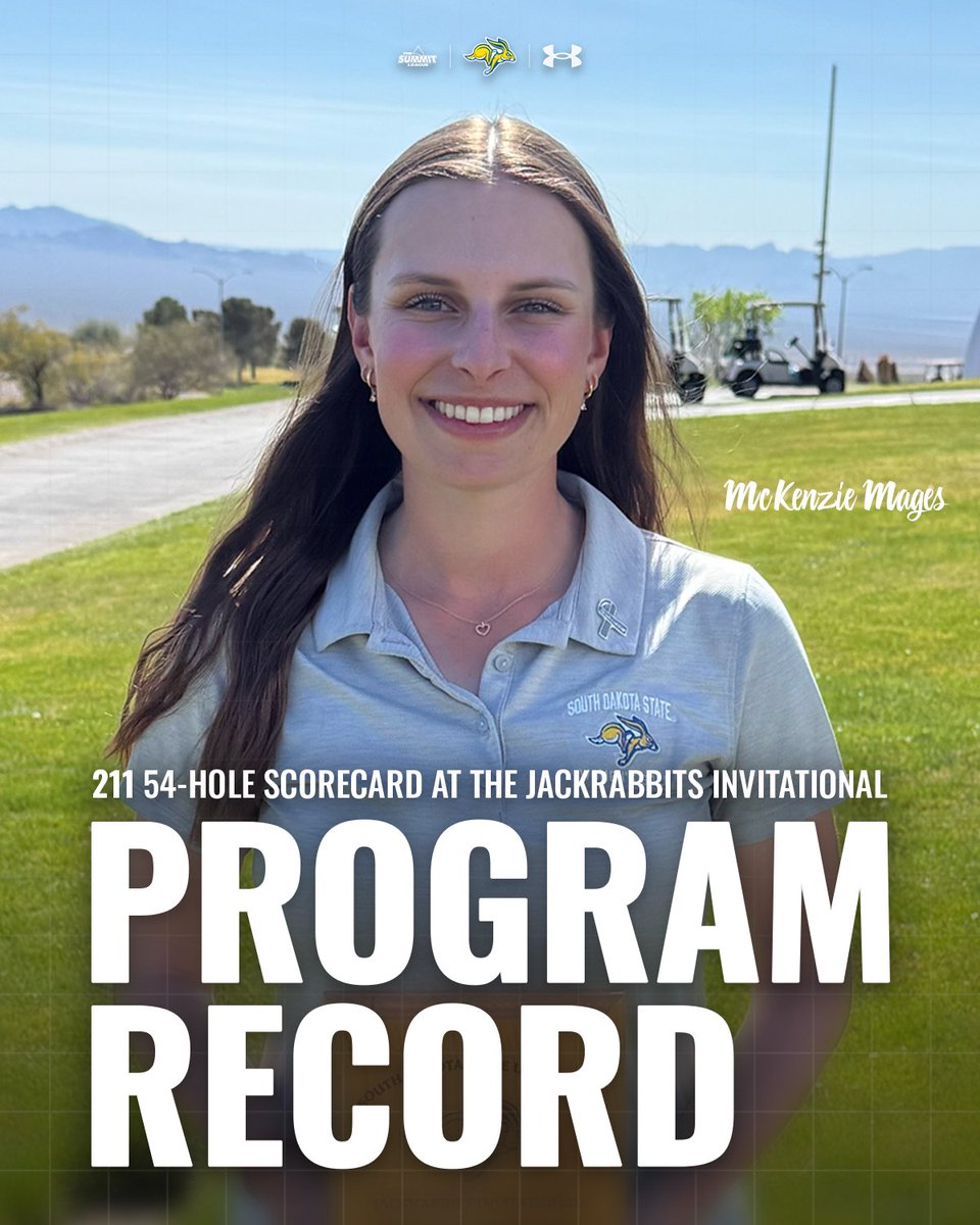 Jackrabbit Women's Golf tweet media