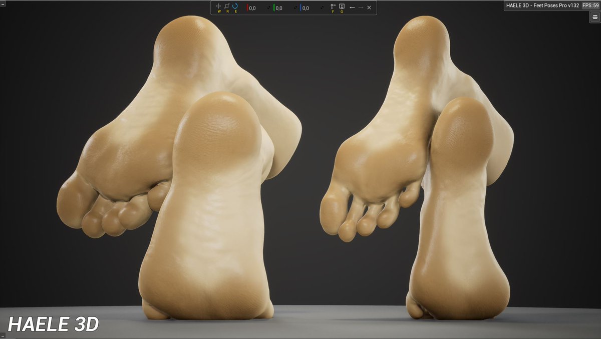 Feet Poses Pro - On Steam! - HAELE 3D tweet media