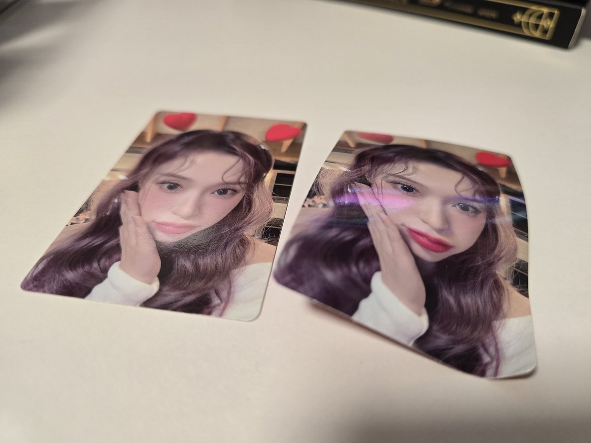 rip gah photocard i accidentally destroyed it