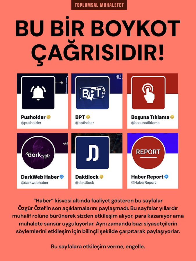 turkeygndm's tweet photo. Bu bir #boykot çağrısıdır... https://t.co/Idxsu32W7Q