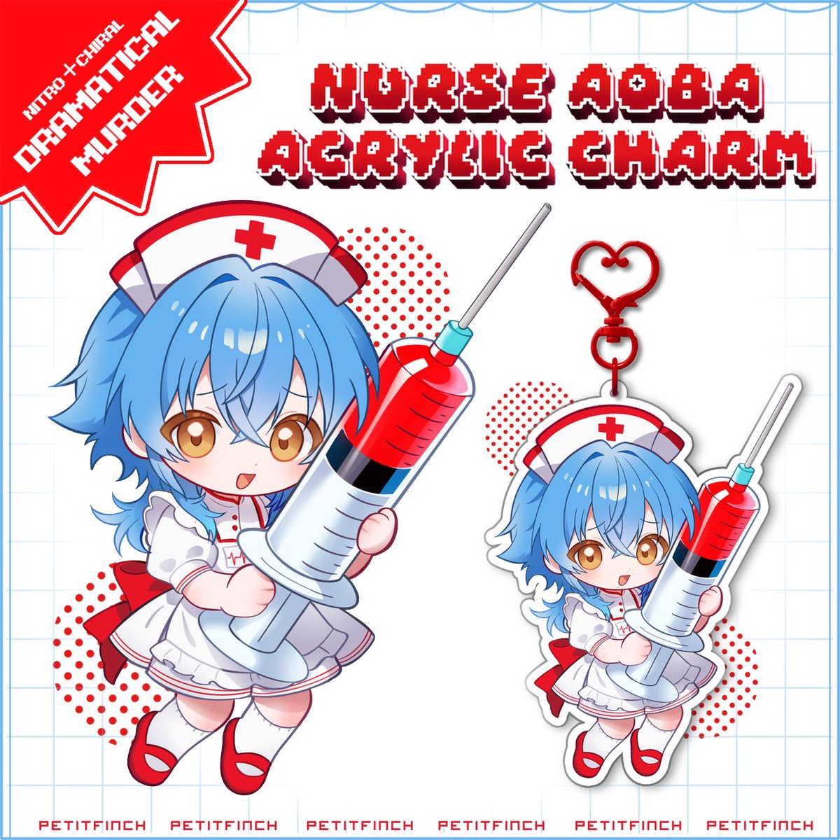 (:̲̅:̲̅:̲̅[̲̅:♡:]̲̅:̲̅:̲̅:̲̅)⠀⠀nurse aoba charm!!

꒰⠀⠀⠀thank you 2 <a href="/ACGGoods/">ACGGoods</a> for giving me the chance to pursue my dream of selling charms!! it would truly mean so much to me if you could share or repost… ~ ❤️💉 #dmmd 

acggoods.com/product/dramat…