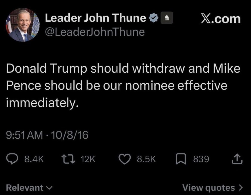 This should have been your first clue that <a href="/LeaderJohnThune/">Leader John Thune</a> was a sellout.