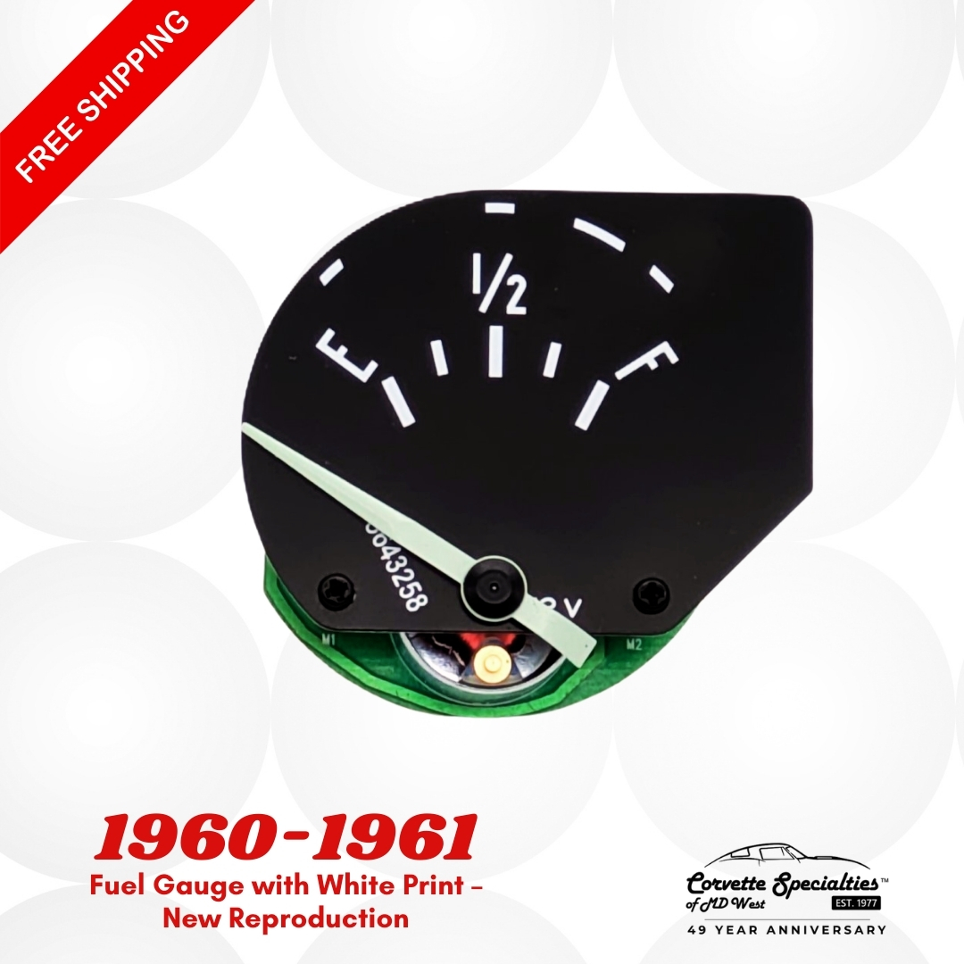 CSofMDWest's tweet photo. Grab this 1960-1961 Corvette Fuel Gauge with White Print on our website ⚡ Only 1 left in stock!

💻 : https://t.co/3UnPiBH3t2 https://t.co/SgeeZRUcjL