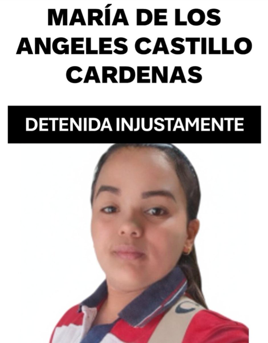 #URGENTE | Alertamos a la comunidad internacional que María Castillo fue detenida nuevamente por funcionarios de seguridad del régimen de <a href="/delcyrodriguezv/">Delcy Rodríguez</a> en el estado Táchira.