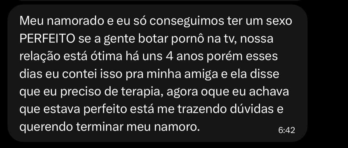 Confissoes pra ler cagando 𝕏 tweet media